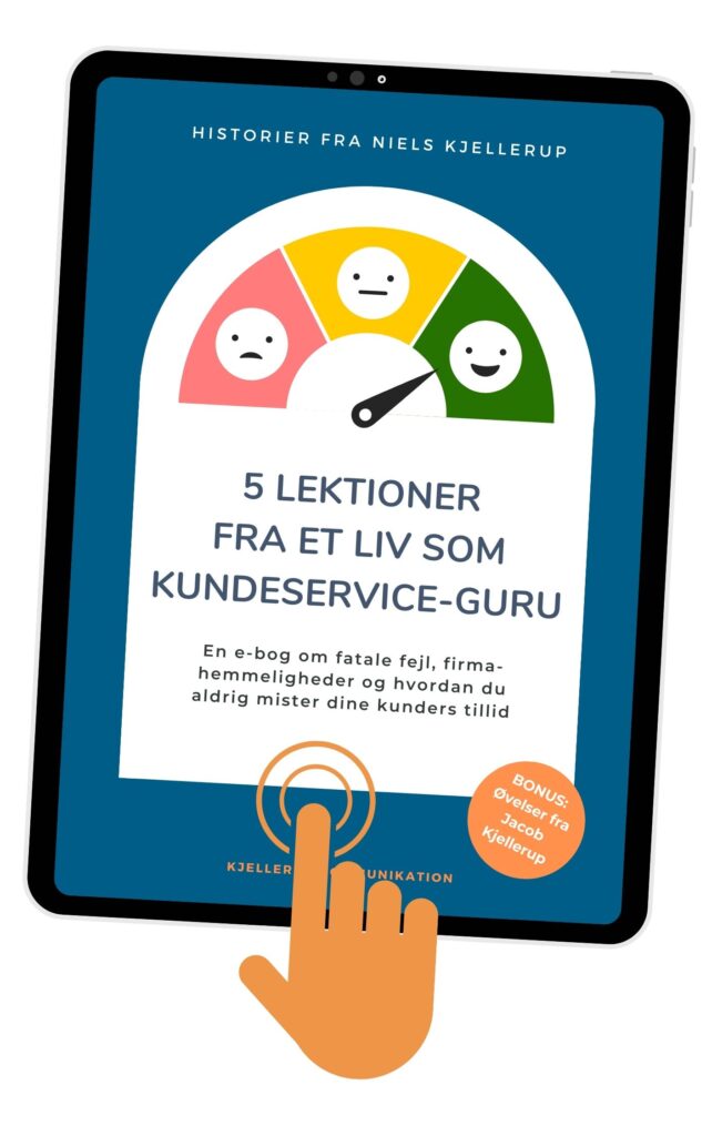 Få tricks i kundeservice med e-bogen fra Kjellerup Kommunikation